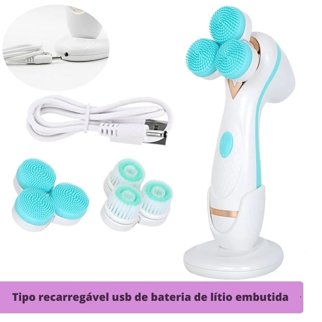 Escoba Eléctrica de Limpieza Facial